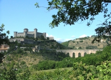 Spoleto - Umbria - Rocca Albornoziana e Ponte delle Torri